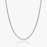 Rhodium Plated Sterling Silver