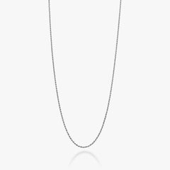 Rhodium Plated Sterling Silver