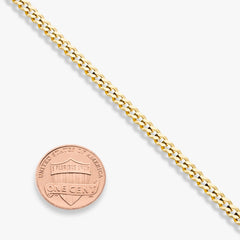 18K Gold Over Silver