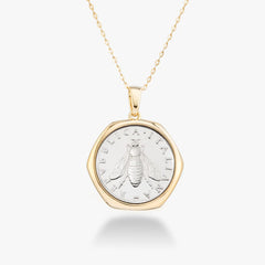 18K Gold Over Silver