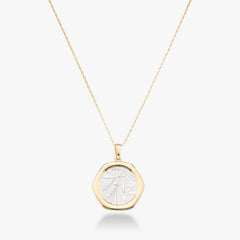 18K Gold Over Silver
