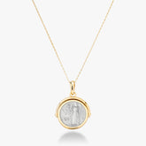 18K Gold Over Silver