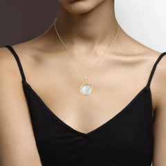 18K Gold Over Silver