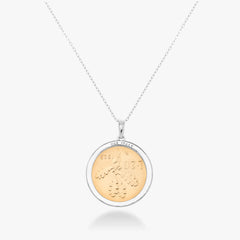 Rhodium Plated Sterling Silver