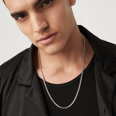 Rhodium Plated Sterling Silver