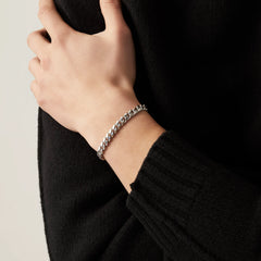 Rhodium Plated Sterling Silver