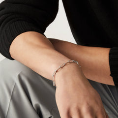 Rhodium Plated Sterling Silver