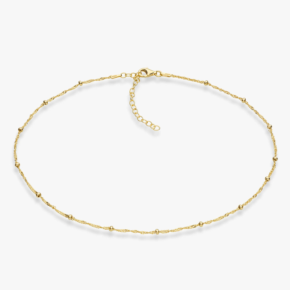 18K Gold Over Silver