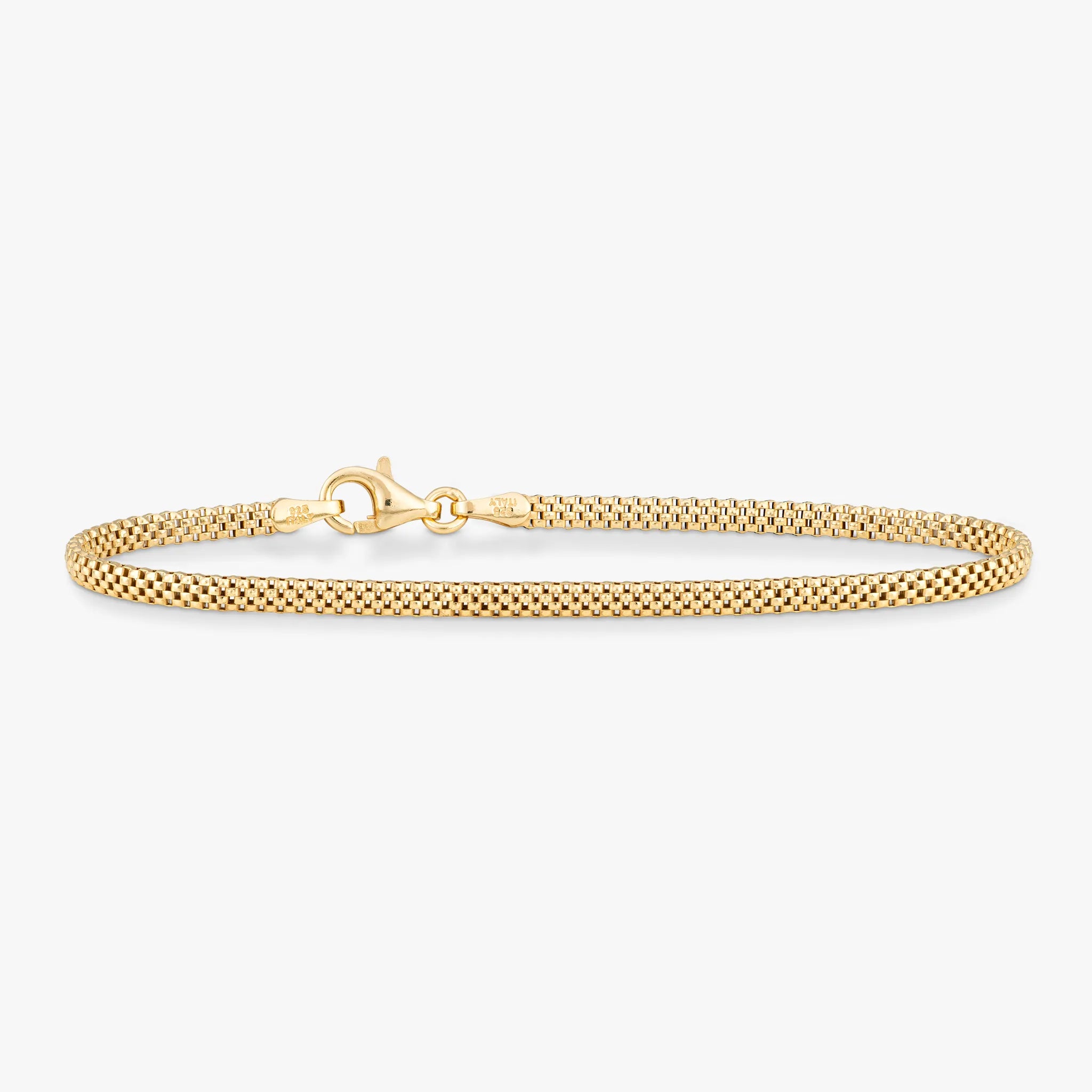 18K Gold Over Silver
