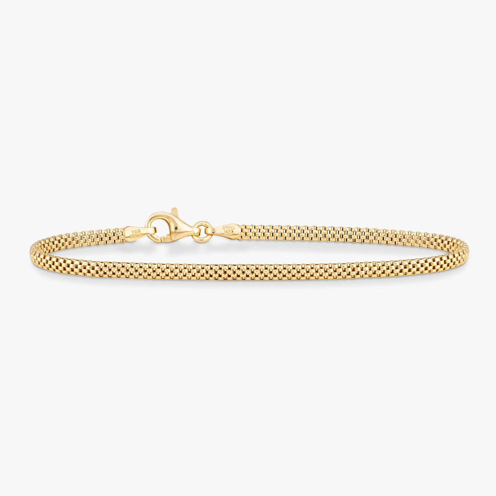 18K Gold Over Silver