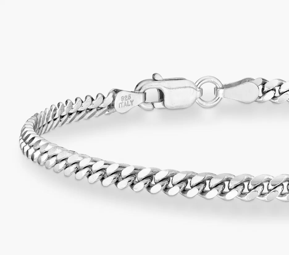 Rhodium Plated Sterling Silver