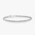 Rhodium Plated Sterling Silver