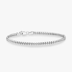 Rhodium Plated Sterling Silver