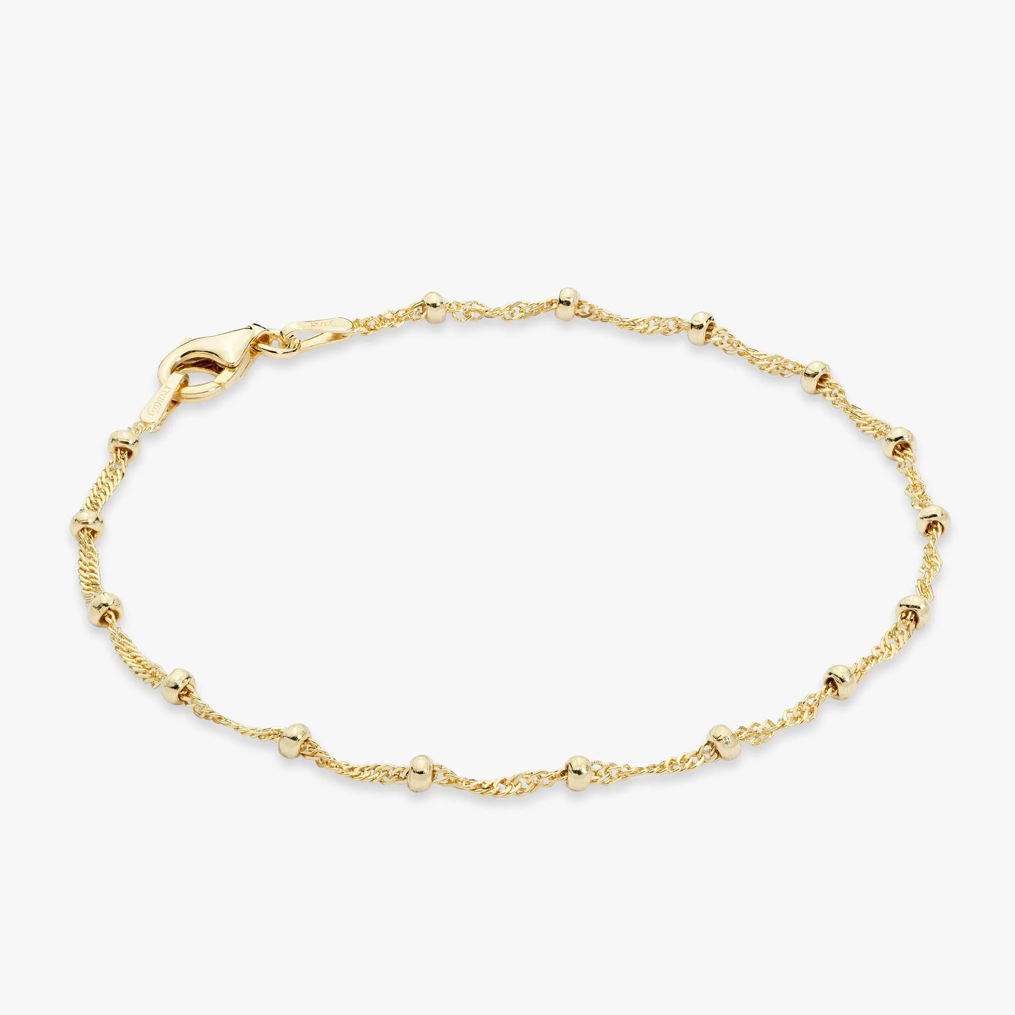 18K Gold Over Silver