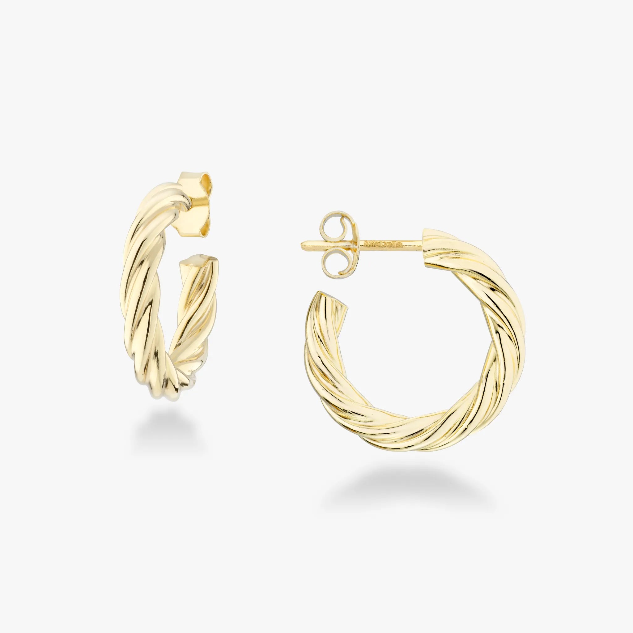 18K Gold Over Silver