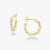 18K Gold Over Silver