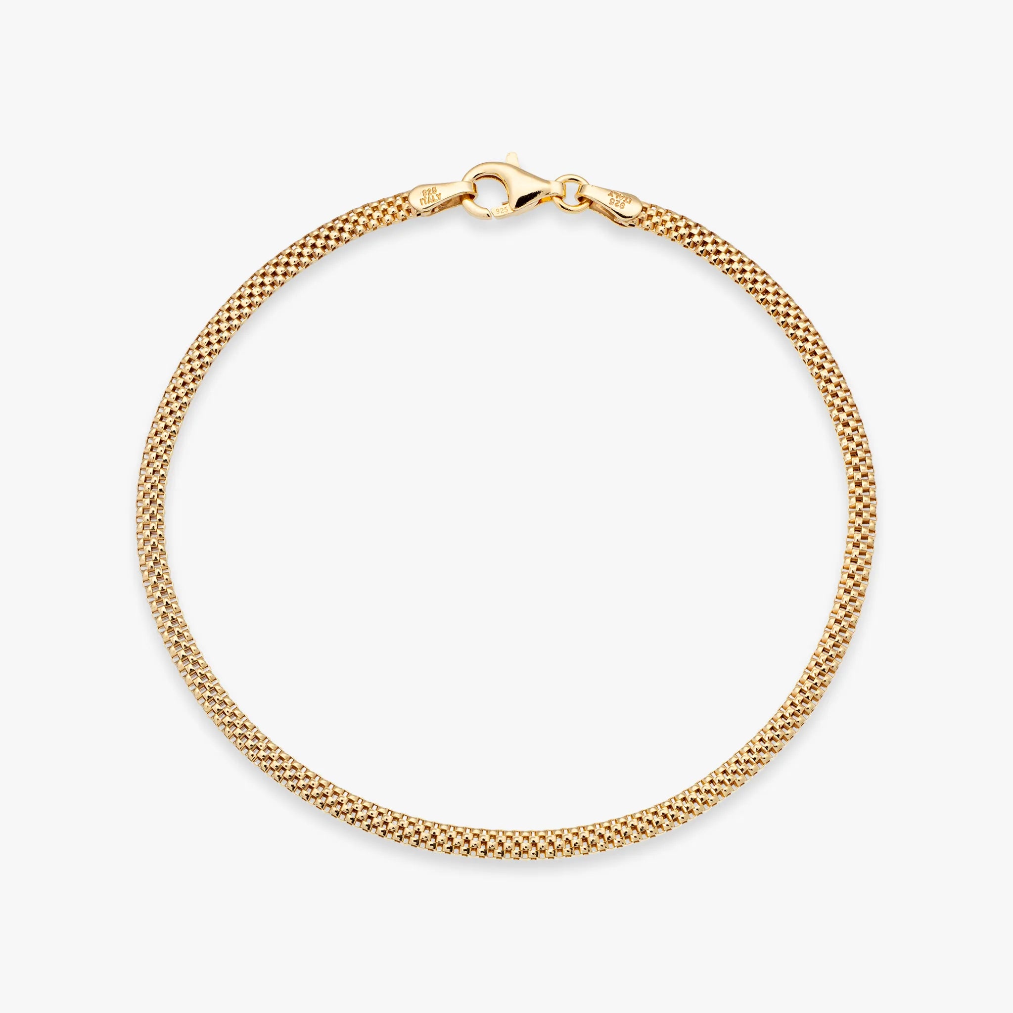 18K Gold Over Silver