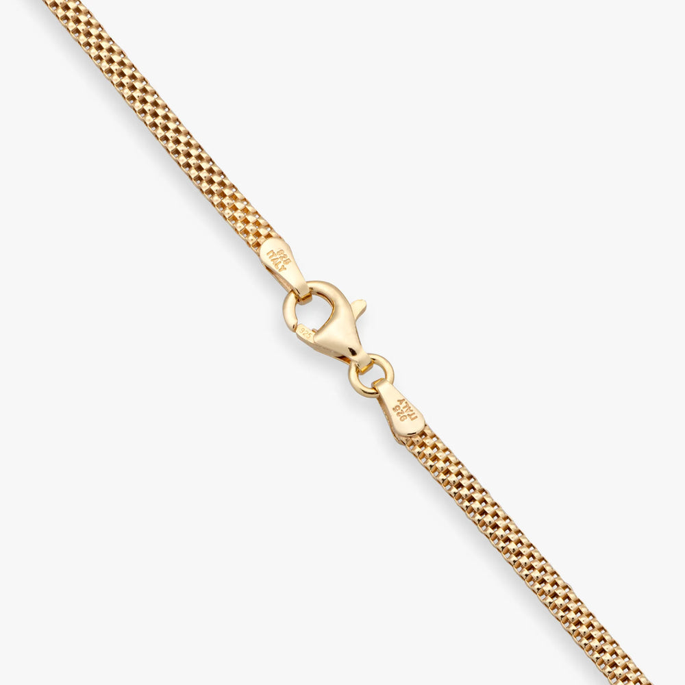 18K Gold Over Silver