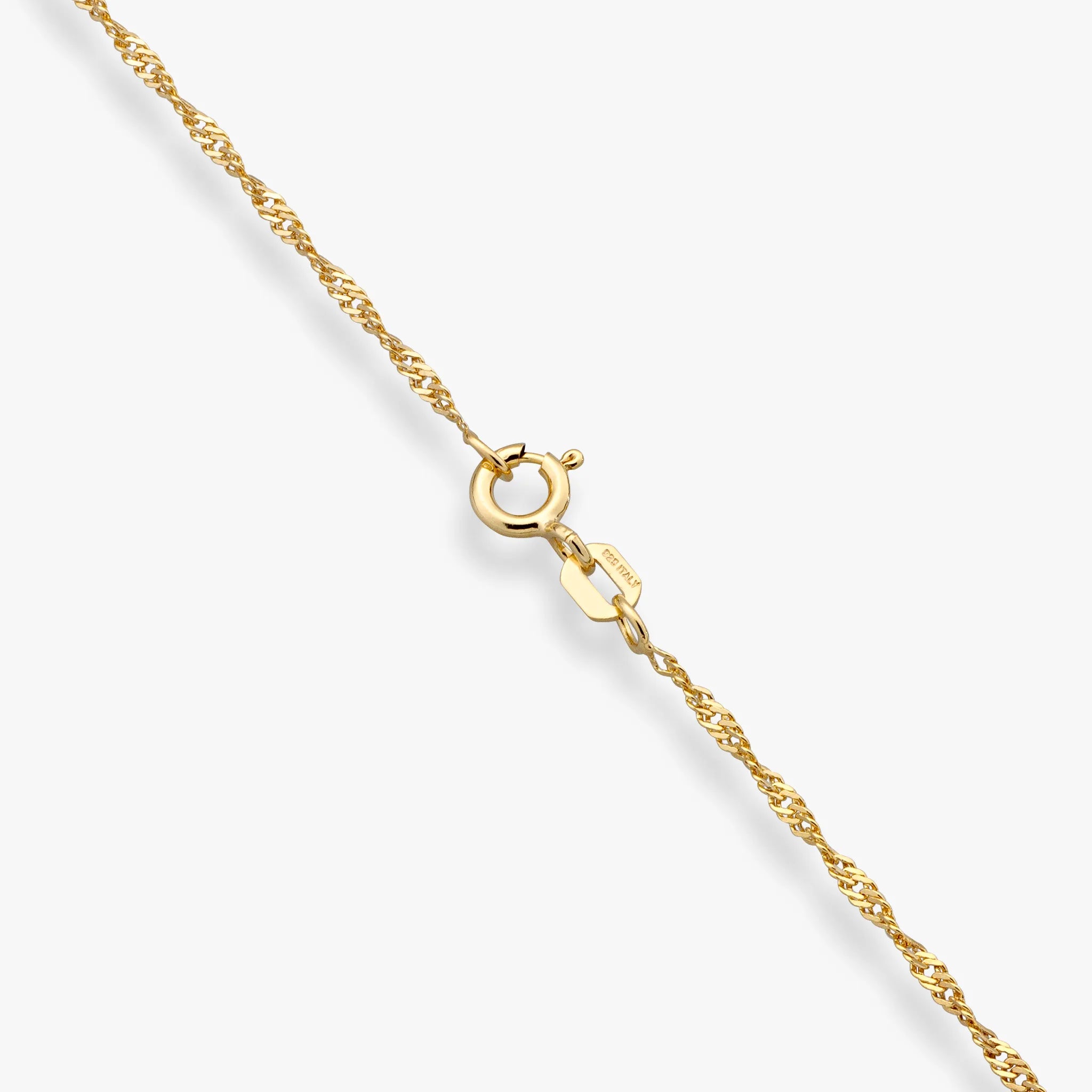 18K Gold Over Silver
