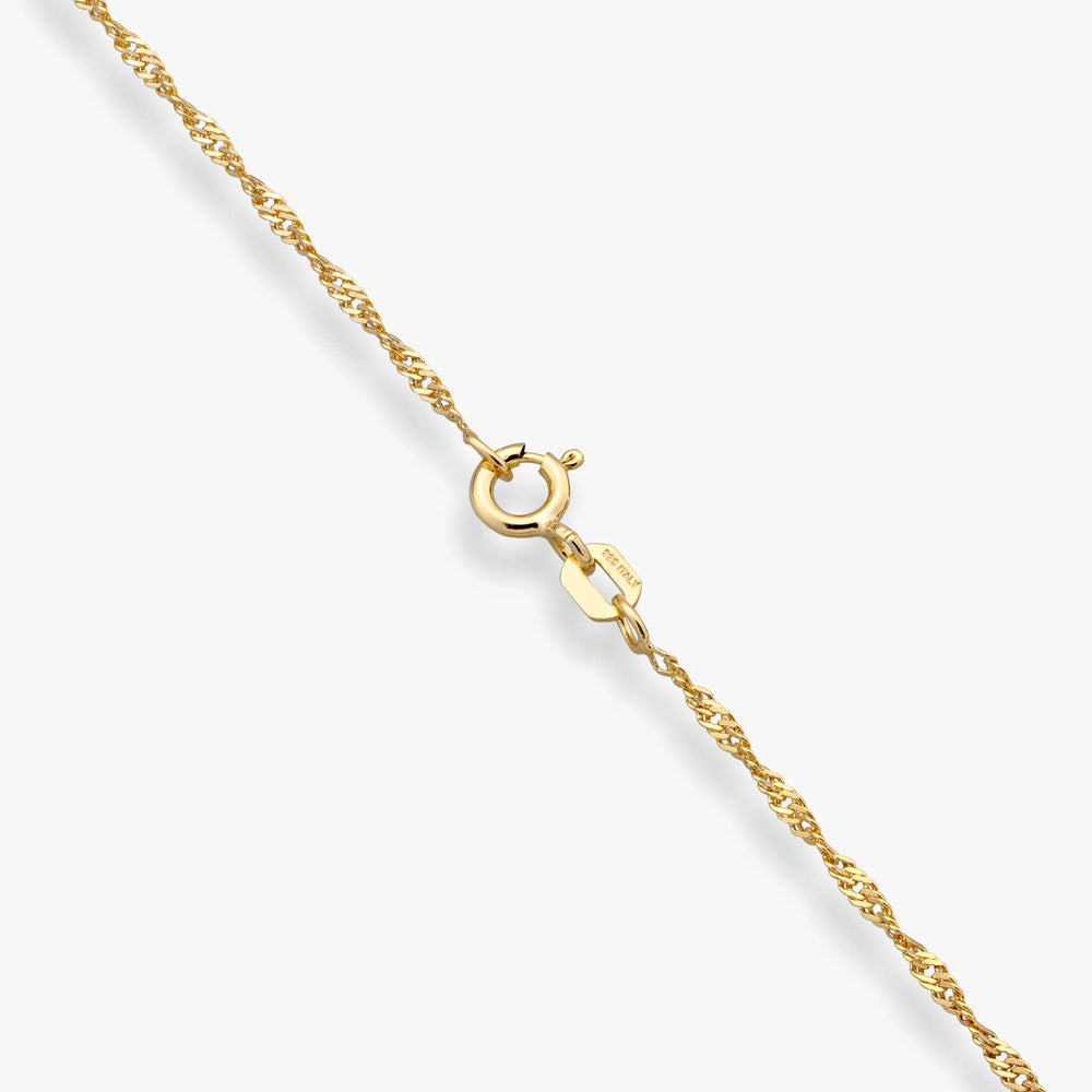 18K Gold Over Silver