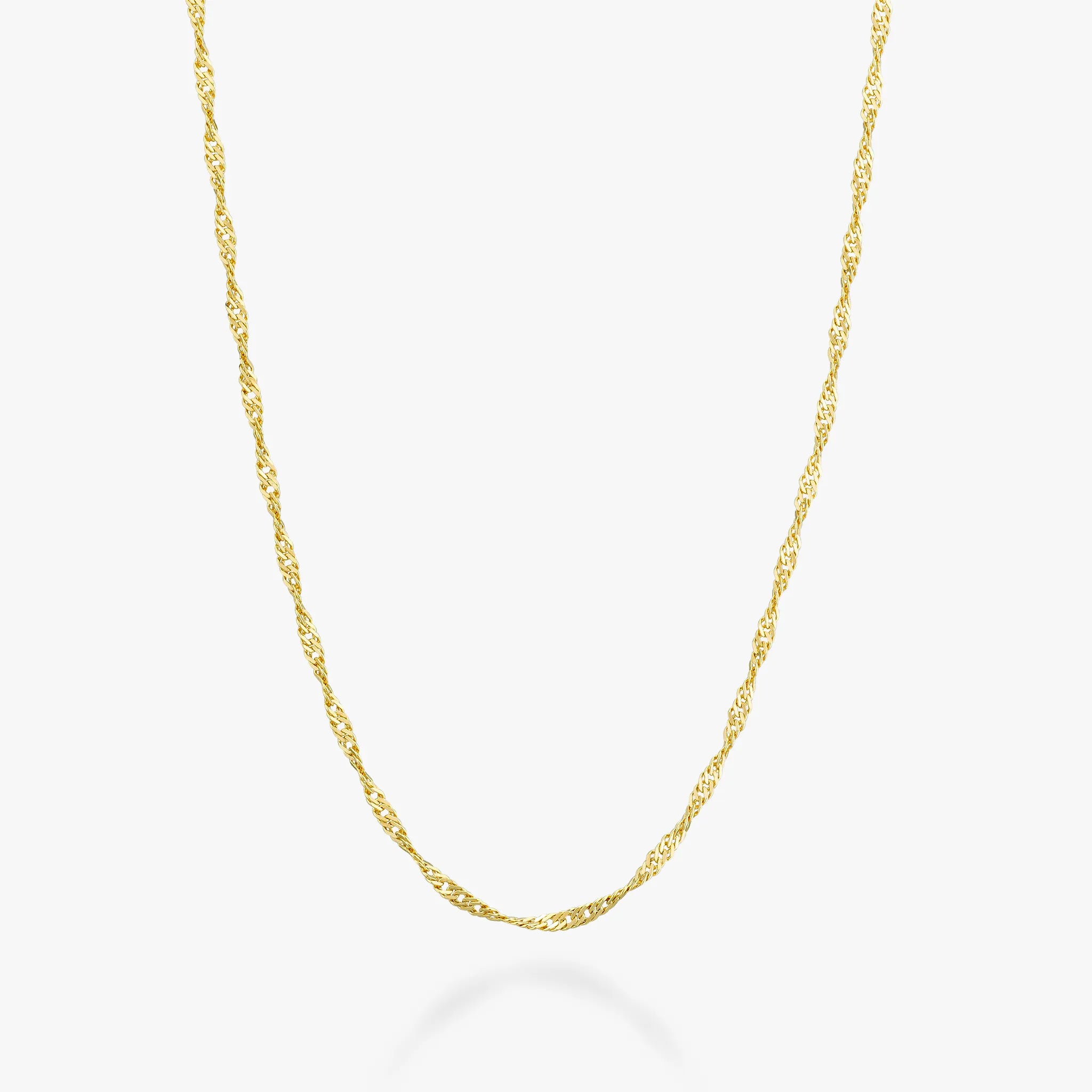 18K Gold Over Silver