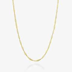 18K Gold Over Silver