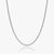 Rhodium Plated Sterling Silver