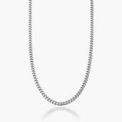 Rhodium Plated Sterling Silver