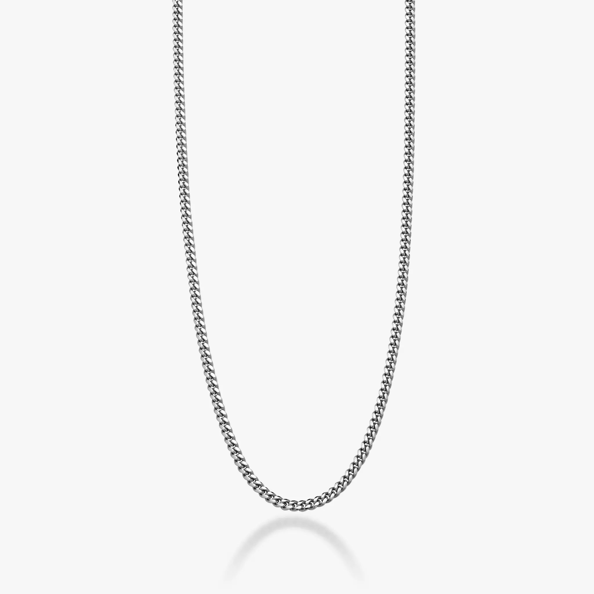 Rhodium Plated Sterling Silver