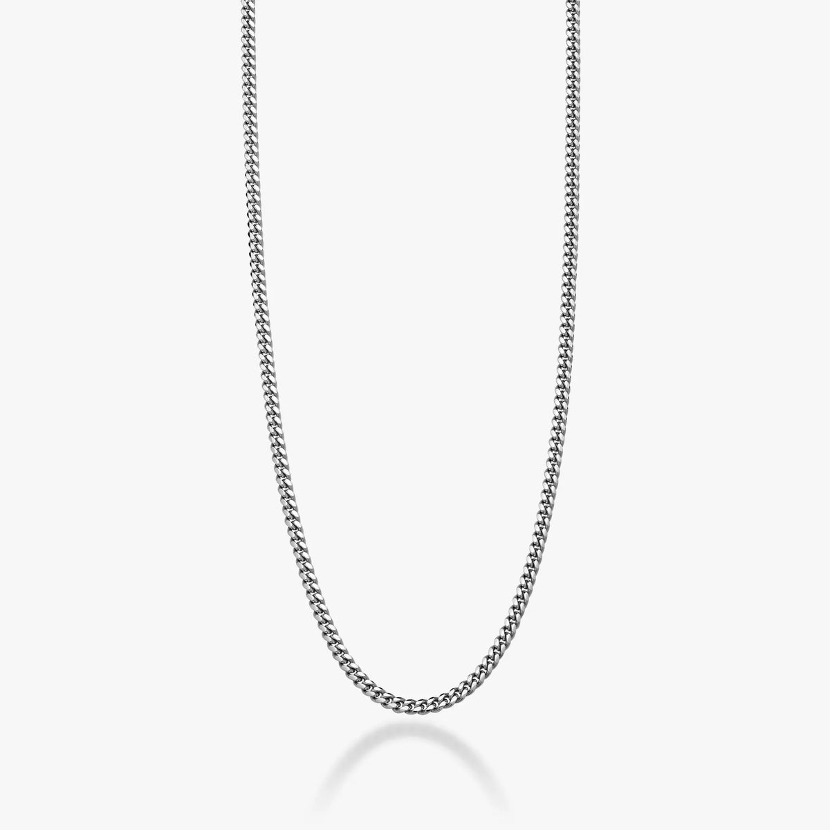 Rhodium Plated Sterling Silver