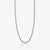 Rhodium Plated Sterling Silver