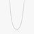 Rhodium Plated Sterling Silver