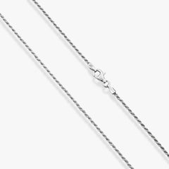 Rhodium Plated Sterling Silver