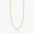 18K Gold Over Silver