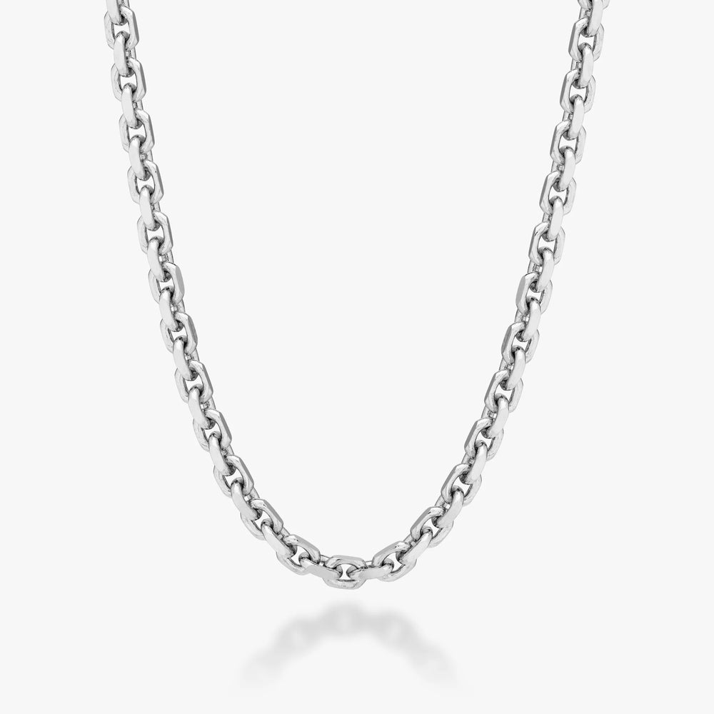 Rhodium Plated Sterling Silver