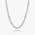 Rhodium Plated Sterling Silver