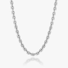 Rhodium Plated Sterling Silver