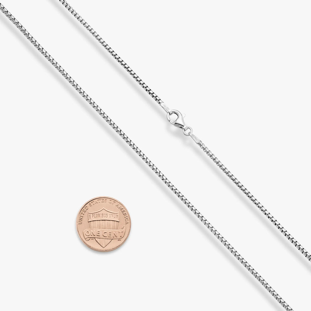 Rhodium Plated Sterling Silver
