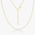 18K Gold Over Silver