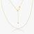 18K Gold Over Silver