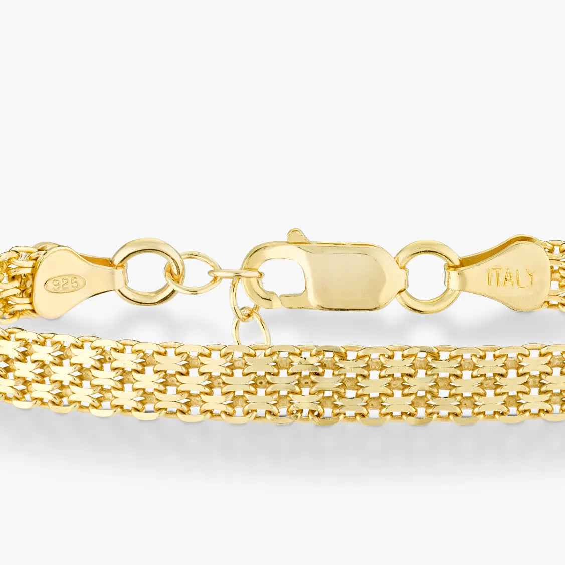 18K Gold Over Silver