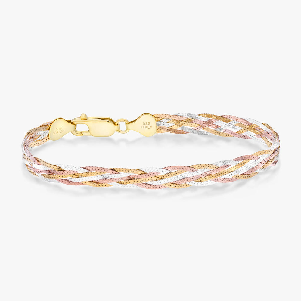 18K Gold Over Silver