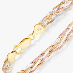 18K Gold Over Silver