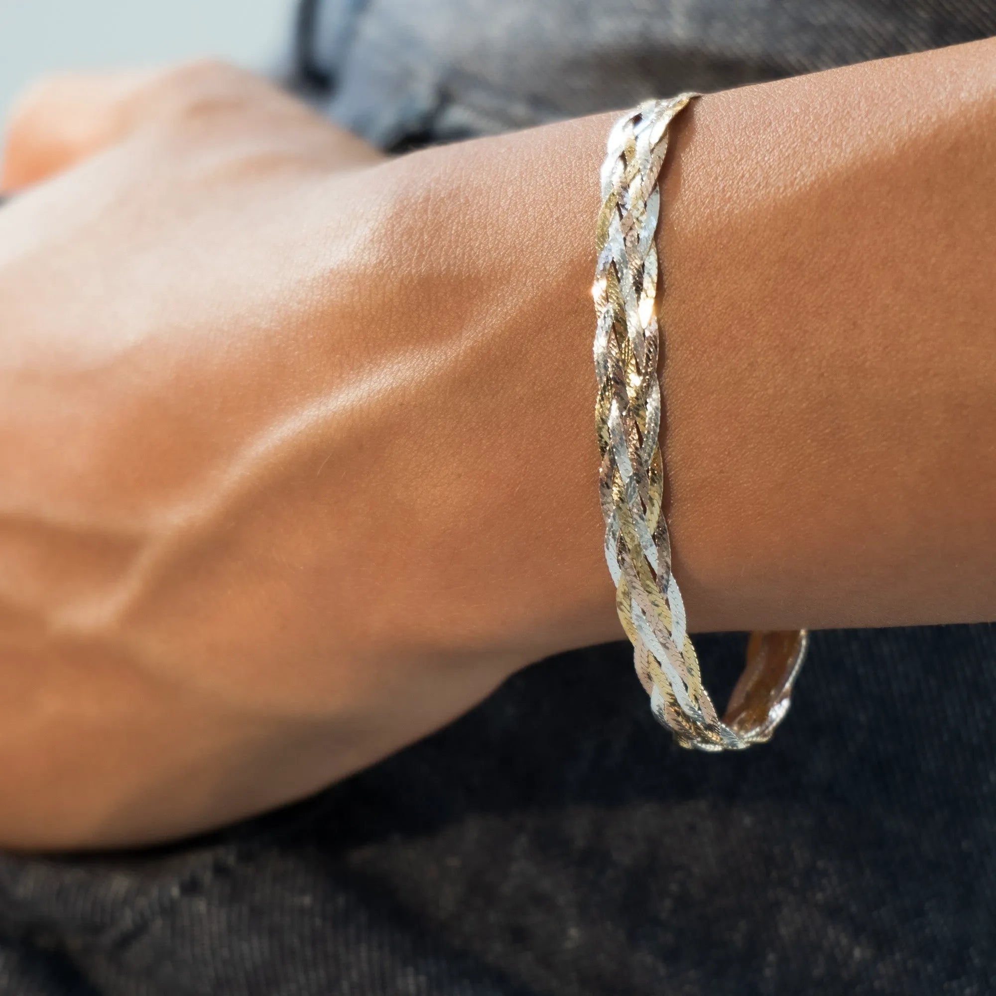 18K Gold Over Silver