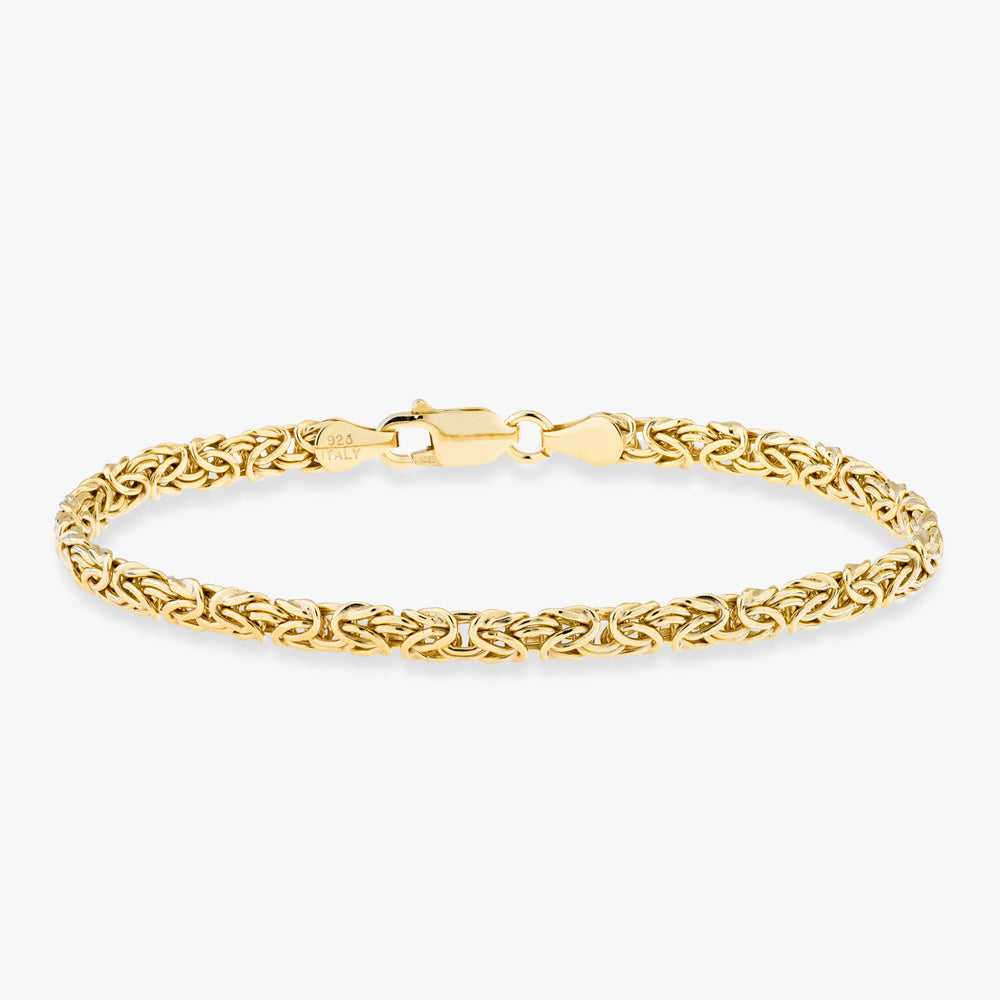 18K Gold Over Silver