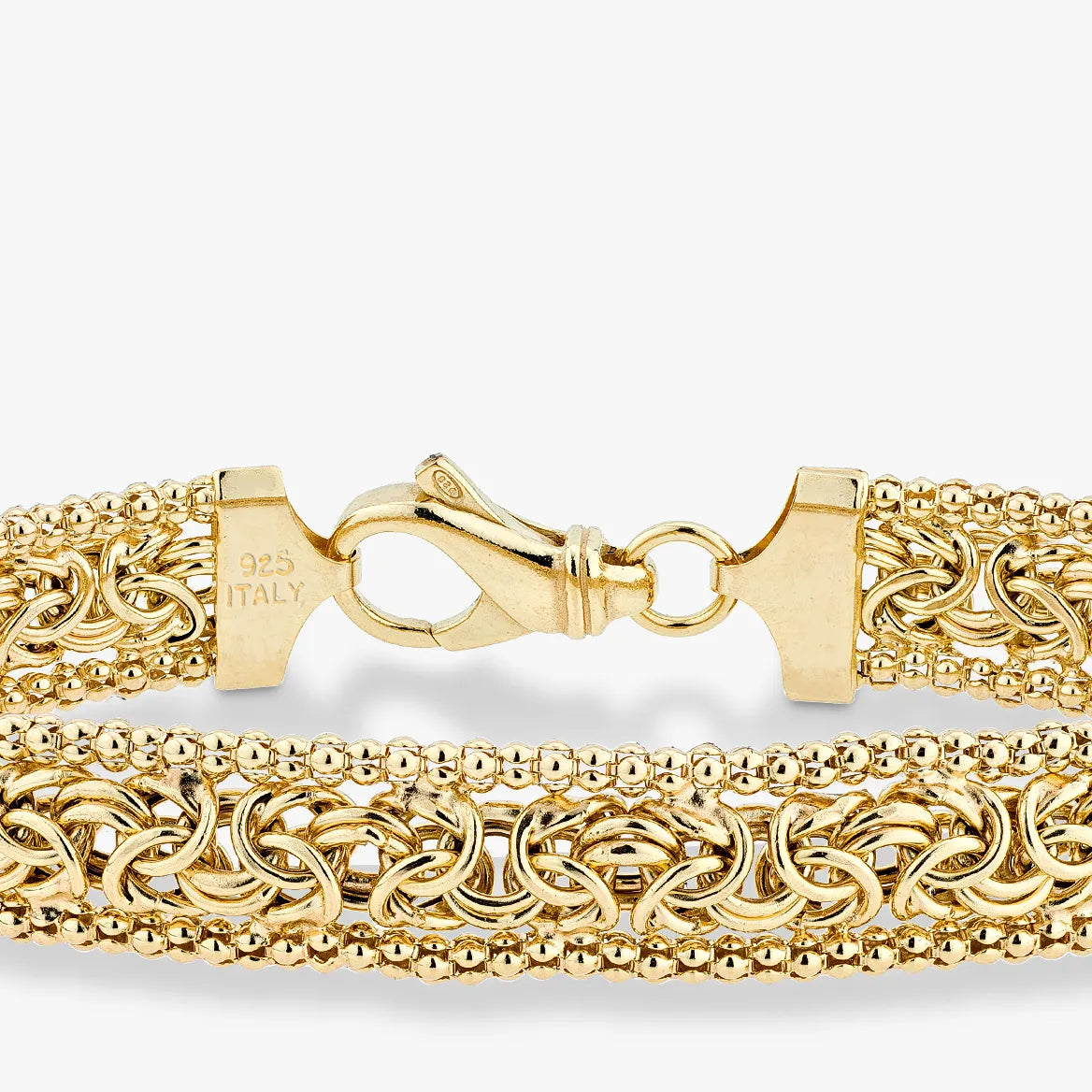 18K Gold Over Silver
