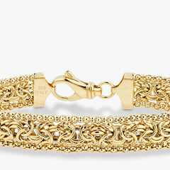 18K Gold Over Silver