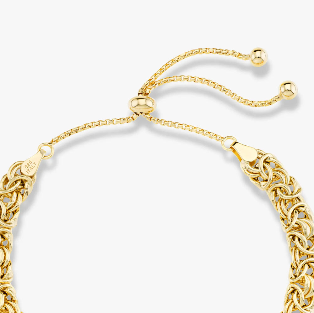 18K Gold Over Silver