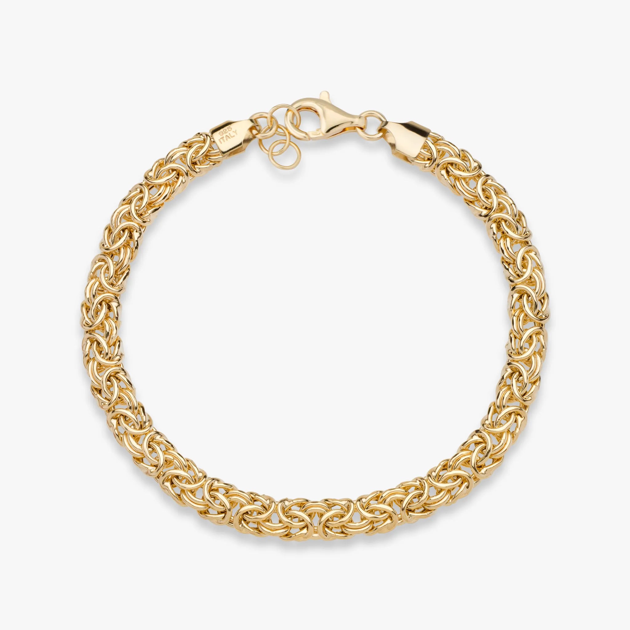 18K Gold Over Silver