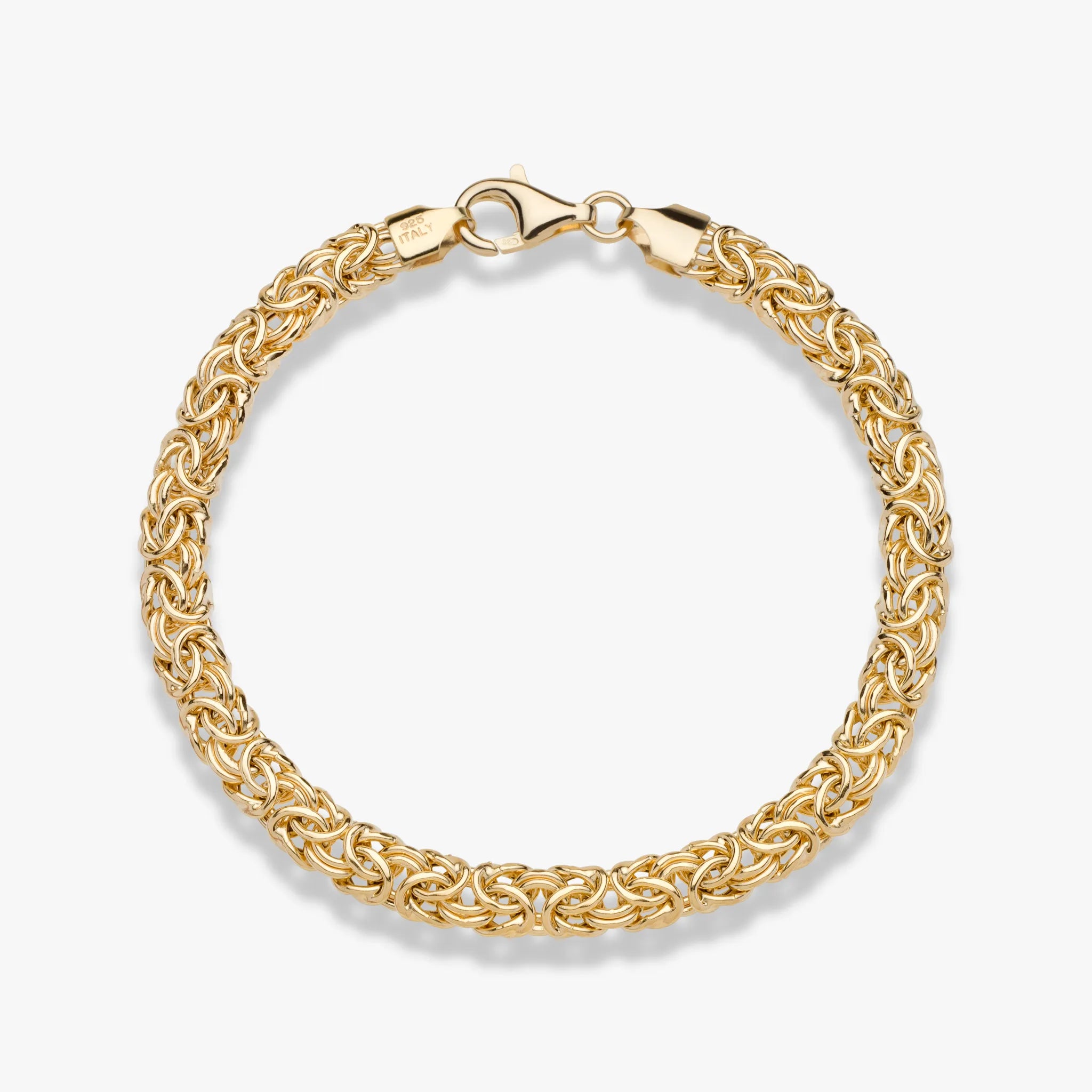 18K Gold Over Silver